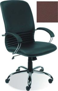 Krzesło biurowe Nowy Styl FOTEL BIUROWY MIRAGE STEEL SP-02 BRĄZOWY 1