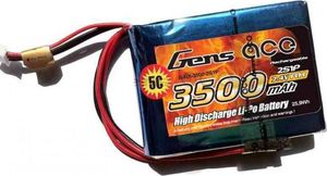 Gens Ace Akumulator LiPo Gens Ace 3500mAh 7,4V 1C 2S1P RX/TX 1