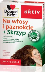 Queisser Doppelherz aktiv Na włosy i paznokci+skrzy 1