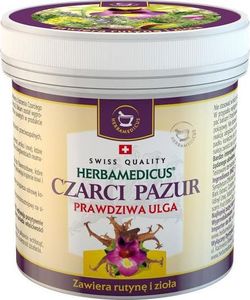 Herbamedicus CZARCI PAZUR z rutyną i zioł. balsam 250ml 1