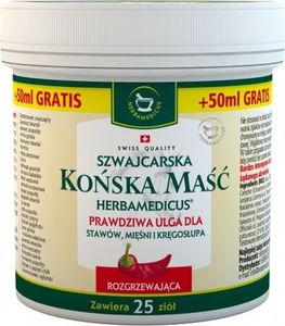 Herbamedicus Końska Maść Rozgrzewająca, 550ml 1