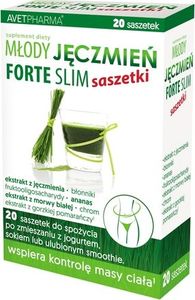 Avet Młody Jęczmień Forte Slim 20 saszet. 1