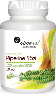 MEDICALINE Aliness Piperine 95% 10mg 120 kapsułek vege 1