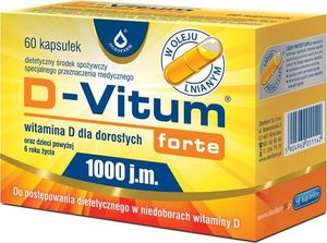 Oleofarm D-Vitum Forte 1000 j.m. 60 kaps. 1