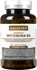 Singularis-Herbs Singularis Witamina D32000j.m 120 kaps 1