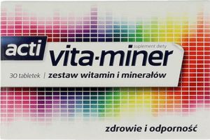 Aflofarm Vita-miner zdrowie-odpornosć 30 draż. 1