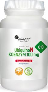 MEDICALINE Aliness, Ubiquino N, Naturalny Koenzym, 100mg, 100 kapsułek vege 1
