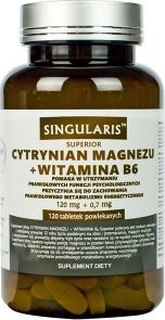 Singularis-Herbs Cytrynianmagnezu+wit.B6SINGULARIS 120tab 1