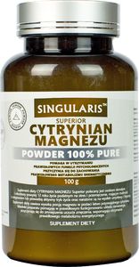 Singularis-Herbs Cytrynian magnezupowder100%PURE 100G 1