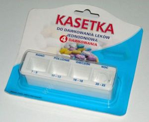 El-Comp Kasetka do dawkowania leków dzienna KD4-A 1