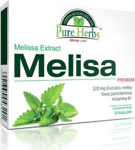 Olimp Olimp Pure Herbs Melisa Premium kaps. 30ka 1