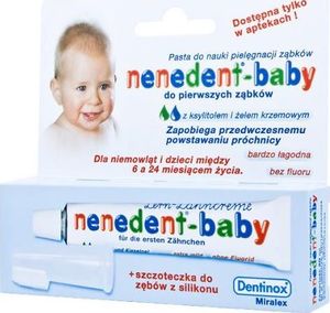Miralex NENEDENT BABY Past.d/zęb. d/dzieci + szczo 1