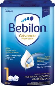 Nutricia Bebilon 1 Pronutra-Advance Mleko początkowe od urodzenia 800 g 1
