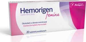 HERBAPOL Hemorigen femina, 20 tabl.powl. 1