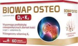 Lek-Am Biowap Osteo D3 i K2, 60 tabl. 1