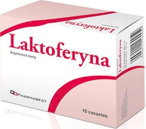 Pharmabest Laktoferyna prosz.dosp.zaw.doust. 0,1g 15s 1