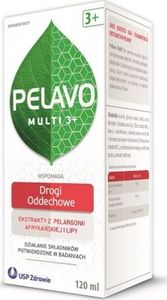 Usp Zdrowie Pelavo Multi 3+, Drogi oddechowe, przeziębienie i grypa, 120 ml 1