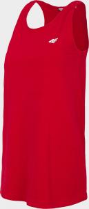 4f Koszulka damska H4L20-TSD004 czerwona r. S 1