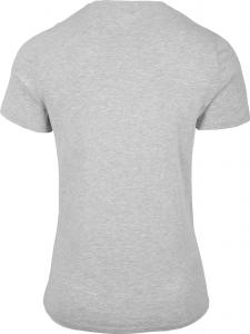 4f t-shirt męski NOSH4-TSM003 CHŁODNY JASNY SZARY MELANŻ r.XL 2