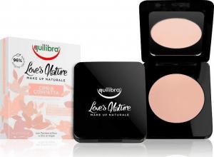 Equilibra Love's Nature Compact Face Powder utrwalający puder w kompakcie Rose Beige 8.5g 1