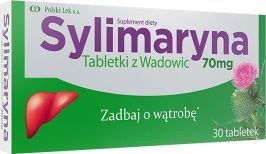 Polski Lek Sylimaryna, Tabletki z Wadowic, 30 tabletek 1