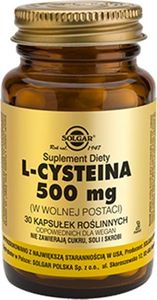 Solgar SOLGAR L-cysteina 500 mg kaps. 30 kaps. 1