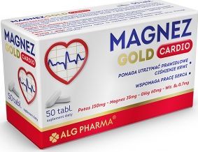 Alg Pharma Magnez Gold Cardio, 50 tabletek 1