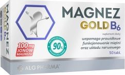 Alg Pharma Magnez Gold B6, 50 tabletek 1