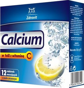 Natur Product Calcium w folii z vit.C o sm.cytr. tabl.mu 1