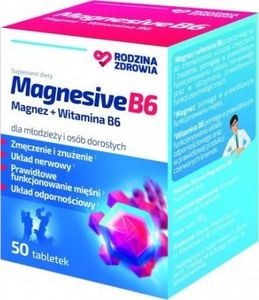 Silesian Pharma Rodzina Zdrowia Magnesive B6 tabl. 50tabl. 1
