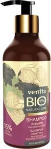 Venita Bio Natural Care Regenerating Hair Shampoo regenerujący szampon do włosów Keratyna 400ml 1