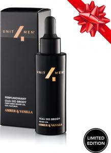 UNIT4MEN Olej do brody perfumowany Amber&Vanilla 30ml 1