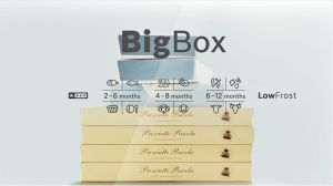 Lodówka Bosch KGE49AL41 4