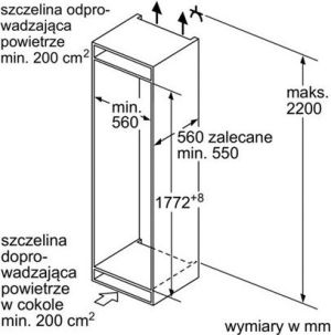 Lodówka Bosch KIS87KF31 3