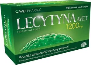 Avet Lecytyna 1200 mg AVET kaps. 40 kaps. 1