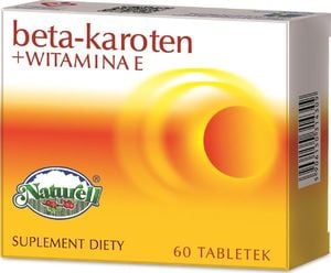 Naturell NATURELL Beta-karoten + E tabl. 60 tabl. 1