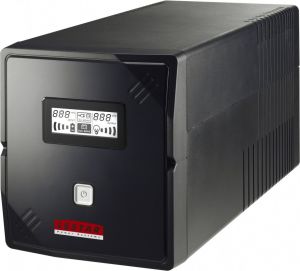 UPS Lestar 1000VA/600W AVR 2xIEC+2xSCH USB RJ 45 LCD (1966008046) 1