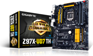 Płyta główna Gigabyte GA-Z97X-UD7 TH, Z97, DualDDR3-1600, SATA3, RAID, HDMI, DVI, D-Sub, ATX (GA-Z97X-UD7 TH) 1