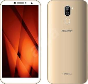 Smartfon Aligator S5710 Duo 16 GB Dual SIM Złoty  (AS5710GD) 1