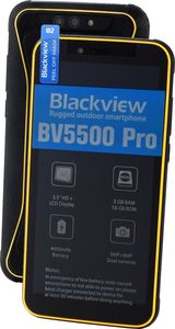 Smartfon Blackview GBV5500 Pro 16 GB Dual SIM Żółty  (GBV5500 Pro Yellow) 1