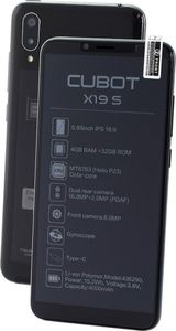 Smartfon Cubot  X19 S 4/32GB Dual SIM Czarny  (X19 S Black) 1