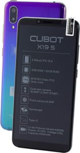 Smartfon Cubot  X19 S 4/32GB Dual SIM Fioletowo-turkusowy  (X19 S Gradient) 1