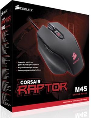 Mysz Corsair Raptor M45 (CH-9000052-EU) 8