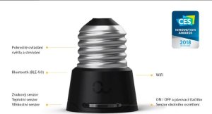 Anyware chytrá Wi-Fi objímka s bezpečnostními senzory 2