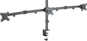 Manhattan Uchwyt biurkowy na 3 monitory 13" - 27" (461658) 3