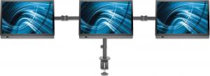 Manhattan Uchwyt biurkowy na 3 monitory 13" - 27" (461658) 5