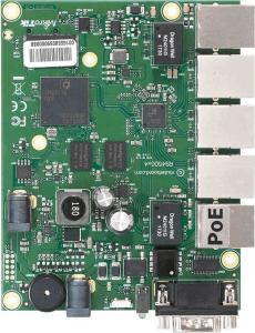 MikroTik MikroTik RouterBOARD RB450Gx4, quad-core 716MHz ARM CPU, 1GB RAM, 5x LAN, vč. L5 licence 1