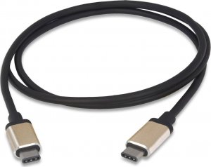 Kabel USB PremiumCord USB-C - USB-C 0.5 m Czarny (ku31cc05al) 1