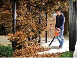 Black&Decker Black Decker - Aku zahradní fukar 18V Li-Ion bez aku baterie a nabíječky, 2 rych 5