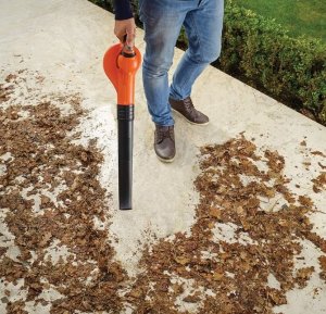 Black&Decker Black Decker - Aku zahradní fukar 18V Li-Ion bez aku baterie a nabíječky, 2 rych 7